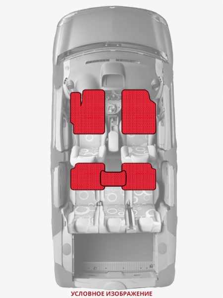 ЭВА коврики «Queen Lux» стандарт для Audi TT (2G)