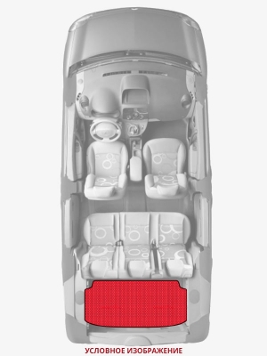ЭВА коврики «Queen Lux» багажник для Land Rover Discovery III